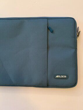 Mosiso Laptop Sleve with Front Pocket, Deep Teal, 13-13.3 inch